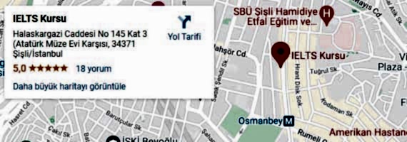 ielts kursu beyoğlu